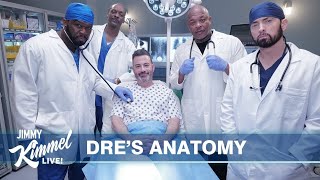 Dres Anatomy Starring Dr Dre Snoop Dogg 50 Cent Jimmy Kimmel amp Eminem [upl. by Coltun]