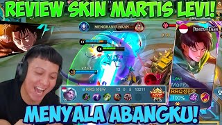 REVIEW SKIN MARTIS LEVI ATTACK ON TITAN SOLO RANK PALING KEREN YANG PERNAH ADA [upl. by Adnahs158]