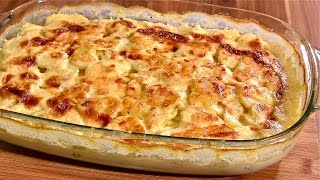 KartoffelgratinKartoffelauflauf klassisch zubereitetKartoffelauflauf vegetarischGratin dauphinois [upl. by Elayor]