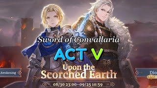 Act V Allied Upon the Scorched Earth Event Sword of Convallaria Extra Condition SOC [upl. by Lilac]