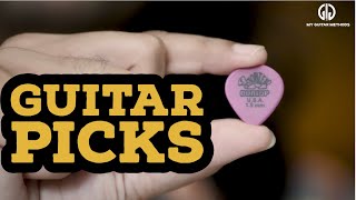 Guitar Picks Plectrums  Explained  Which pick to use [upl. by Aslam871]