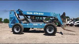 2012 Genie GTH844 Telehandler [upl. by Sissel]