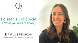 Folate vs Folic Acid  What you need to know  Folic Acid Pregnancy [upl. by Wieren133]