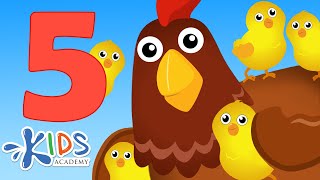 Count 1 to 5 For Kids  Numbers 15 for Kindergarten  Math for Preschool  Kids Academy [upl. by Peck338]