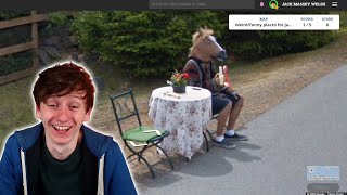 Reacting to Google Street Views FUNNIEST Locations [upl. by Yelahs]