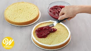 How to Assemble and Fill a Cake  Wilton [upl. by Ahcim]