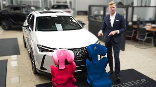 Testing Car Seats in Every Lexus To See Whats Best [upl. by Jerrol529]