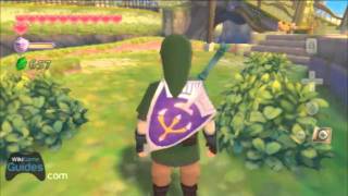 Zelda Skyward Sword Walkthrough  Goddess Cube Treasures Part 65  WikiGameGuides [upl. by Houghton]