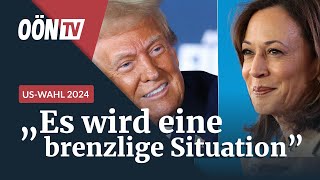 USWahl 2024 „Es wird eine brenzlige Situation werden“ [upl. by Dustie875]