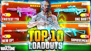 TOP 10 BROKEN META Loadouts in Warzone [upl. by Alleahcim300]