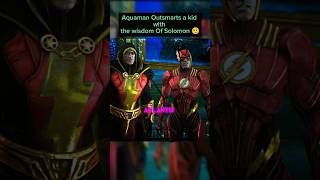 Aquaman Outsmarts Shazam In Injustice gods among us [upl. by Asina740]