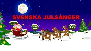 Svenska julsånger  Barnsånger  Christmas Songs in Swedish  Bjällerklang etc [upl. by Meehaf]