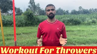 Workout For Throwers  athlete sports throw workout [upl. by Aluk]