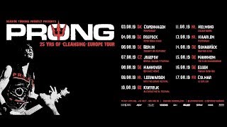 Prong announces quot25 years of CLEANSINGquot European tour [upl. by Uis]