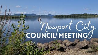 Newport City Council Special Meeting  8224 [upl. by Antons638]