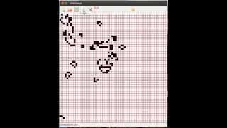 Conways game of life Linux software [upl. by Eilahtan734]