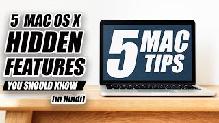 How To Use A Macbook Pro or a Macbook Air in Hindi  Hidden Features on a Mac [upl. by Collins]