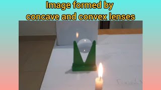 Concave Lens Ray Diagrams [upl. by Ednarb]