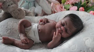 Silicone preemie babydoll Rayny [upl. by Nivlad]