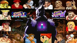 Super Street Fighter II Turbo Tutorial How To Unlock All Secret Old Characters amp Akuma FullHD60fps [upl. by Enelyak]