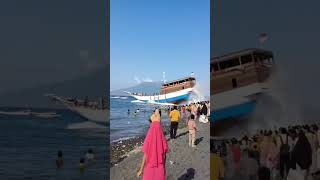 Fishing Boat launching ceremony [upl. by Feer808]