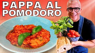 Come fare una deliziosa PAPPA AL POMODORO Toscana  Ricetta di Chef Max Mariola [upl. by Nimajnab766]