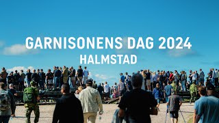 Garnisonens dag 2024 i Halmstad [upl. by Ecirehc1]