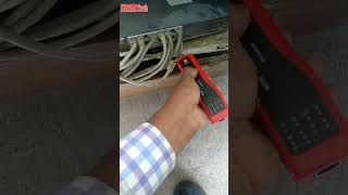 Wire Tracker testing  how to use Wire Tracker  how to find the wire in LAN switch in hindi [upl. by Eirdua]