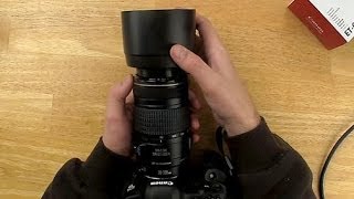 Canon 70300mm f456 Review  DSLRnerdcom [upl. by Berriman]