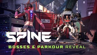 SPINE Gameplay Trailer  Bosses amp Parkour Reveal [upl. by Red]