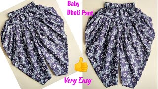 Baby Dhoti Pant Cutting and stitching  Dhoti Pant Cutting and Stitching [upl. by Akiehsal]