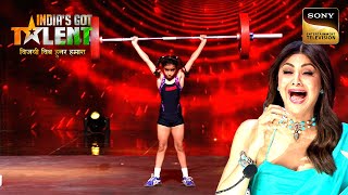 8 साल की इस नन्ही बच्ची ने 55 Kgs उठाकर बनाया नया Record  India’s Got Talent 10 Full Episode [upl. by Arret]