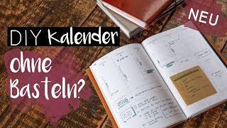 DIY Kalender ohne Basteln Fertiger KreativgefühlKalender bei X17 [upl. by Danell]