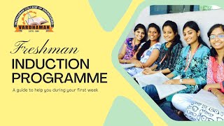 Freshman Induction Programme  28th August 2023  Vardhaman College of Engineering [upl. by Agata90]