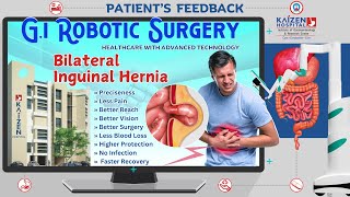 Patient Feedback  Mr Kamal Mangal  Kaizen Hospital  Robotic Surgery [upl. by Lias38]