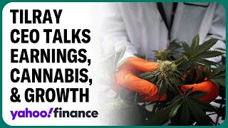 Tilray CEO talks cannabis legalization earnings growth and price [upl. by Weir]