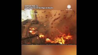 WATCH Wildfire Overtakes Webcam That Videos Its Demise [upl. by Atinnor]