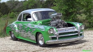 1950 Chevrolet Styleline PRO STREET [upl. by Onitnelav715]