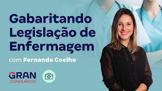 Gabaritando Legislação de Enfermagem com Fernanda Coelho [upl. by Jenna]