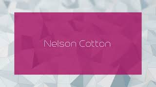 Nelson Cotton  appearance [upl. by Bradshaw]