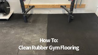 How To Clean Rubber Gym Flooring [upl. by Falo472]