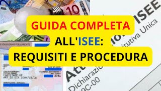 🔴 GUIDA COMPLETA ISEE COSÈ COME SI CALCOLA E COME AVERLO QUANDO SERVE IL PERMESSO DI SOGGIORNO [upl. by Steffie383]