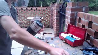 How to solder copper pipe fittings with a propane torch [upl. by Nywled]