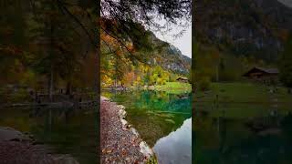 A must see in your Swiss trip save it nature waterbody travel mountains [upl. by Lawler141]