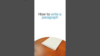 How to write a paragraph [upl. by Occir31]