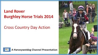 Land Rover Burghley Horse Trials 2014 Cross Country [upl. by Bathsheb]