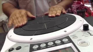 A bit of Drumming on the Roland HPD10 handsonic [upl. by Vetter414]