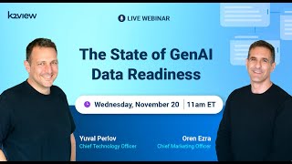 The State of GenAI Data Readiness [upl. by Annoyk]