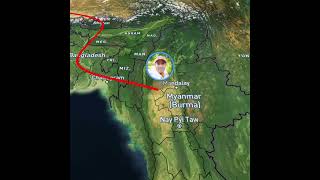 BIMSTEC geographygk viralshortvideo [upl. by Legge]