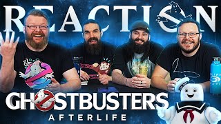 GHOSTBUSTERS AFTERLIFE — Official Trailer 2 REACTION [upl. by Ahsemrak]